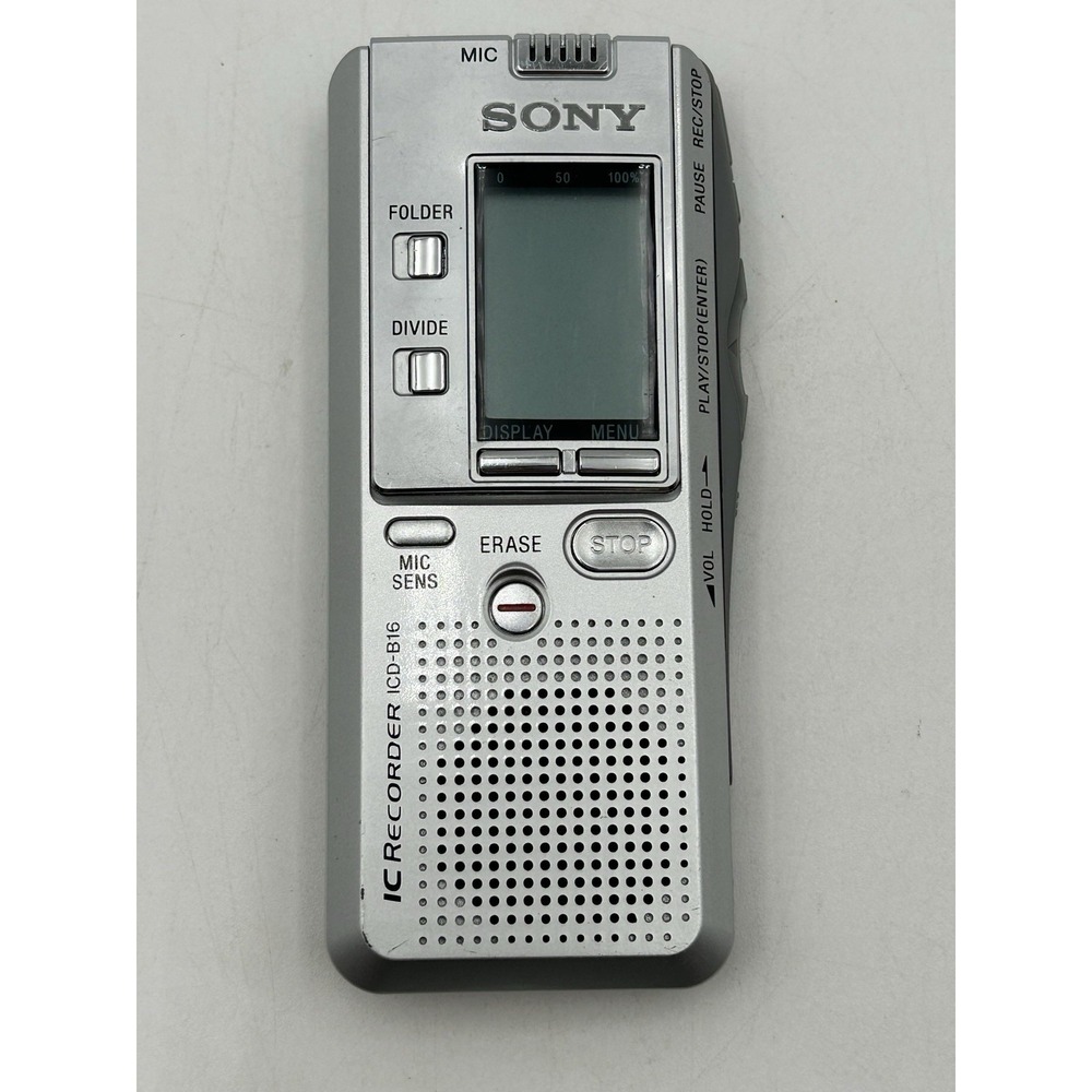 Sony Handheld Digital Voice IC Recorder ICD-B16 16MB 8HRS